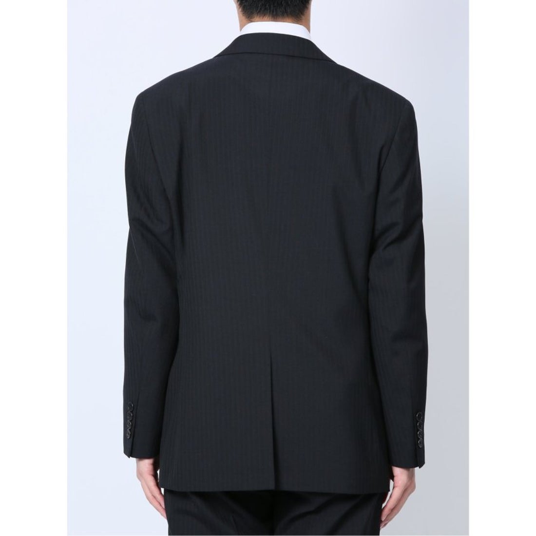 TAKA-Q 【ウール】 ウール混 レギュラーフィット 2ボタン2ピーススーツ