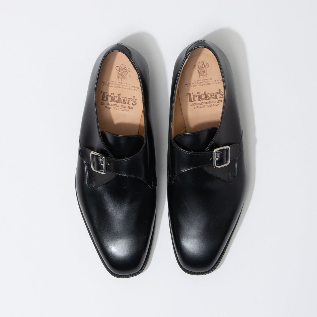 トリッカーズ Tricker's シングルモンクストラップ 6141（BLACK