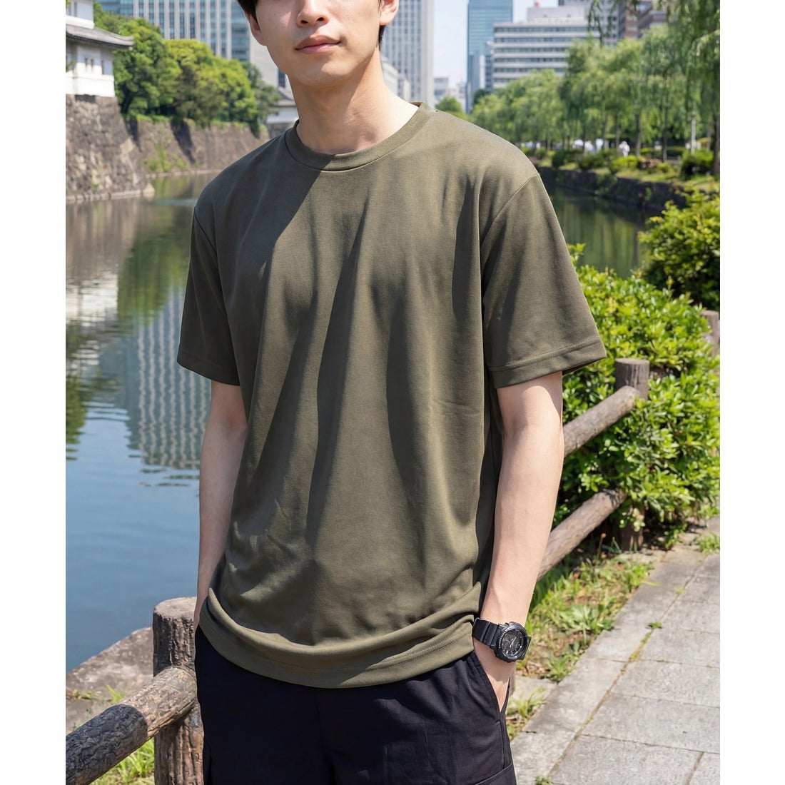 Weezer maladroit Tシャツ カーキ グレー S ノベルティ Weezer