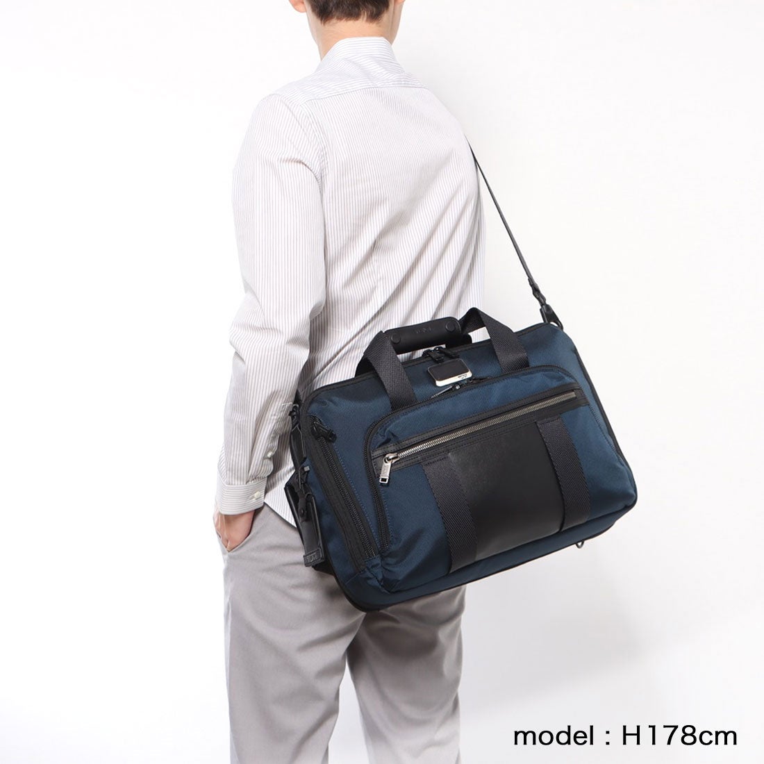 トゥミ TUMI MURRAY 3 WAY BRIEF （NAVY） -waja bazar - 海外