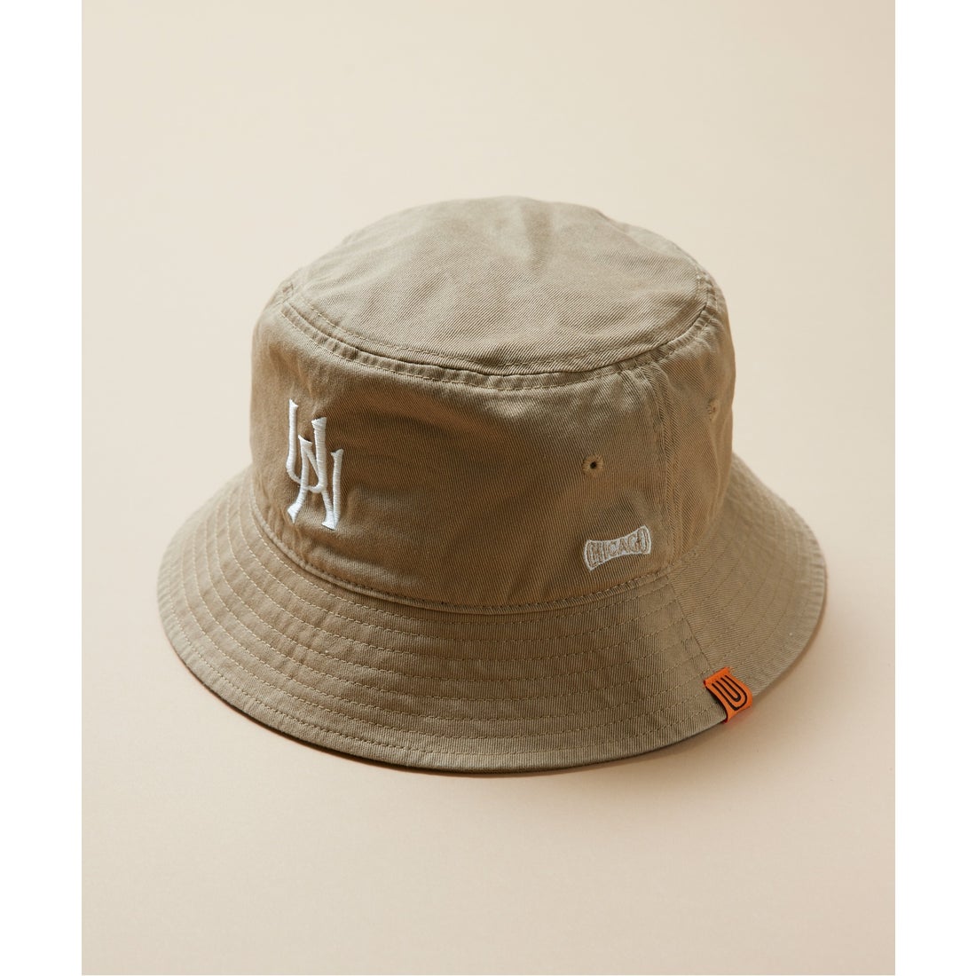 ユニバーサルオーバーオール UNIVERSAL OVERALL UNロゴ刺繍バケット