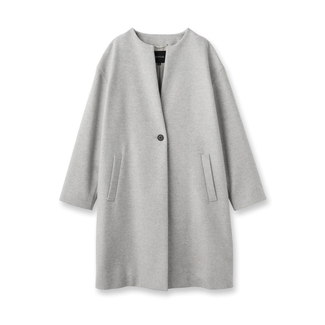 アンタイトル UNTITLED 【日本製／通勤／フォーマル】カシミヤ混ノー