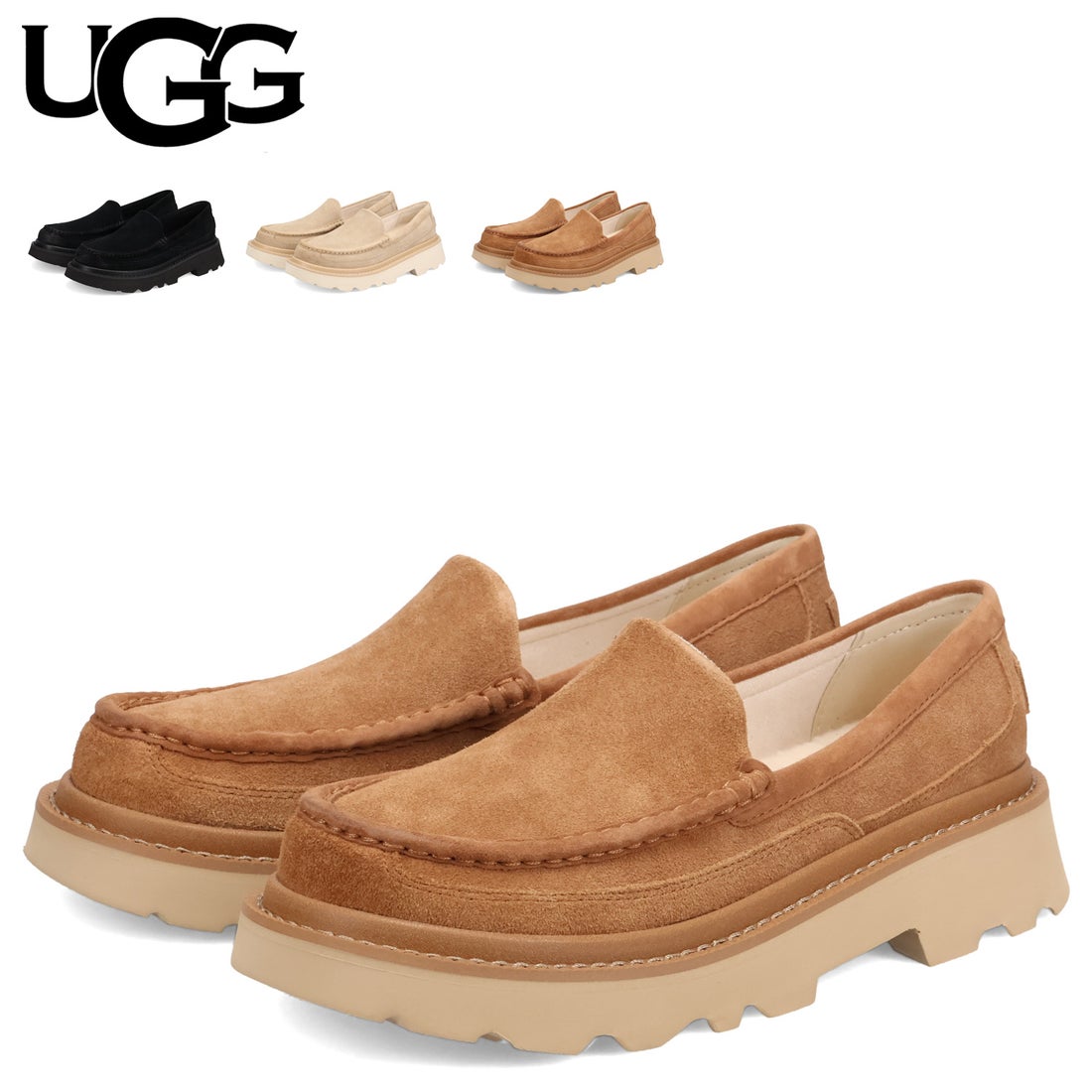 アグ UGG スリッポン ローファー アスコット ラグ メンズ ASCOT LUG