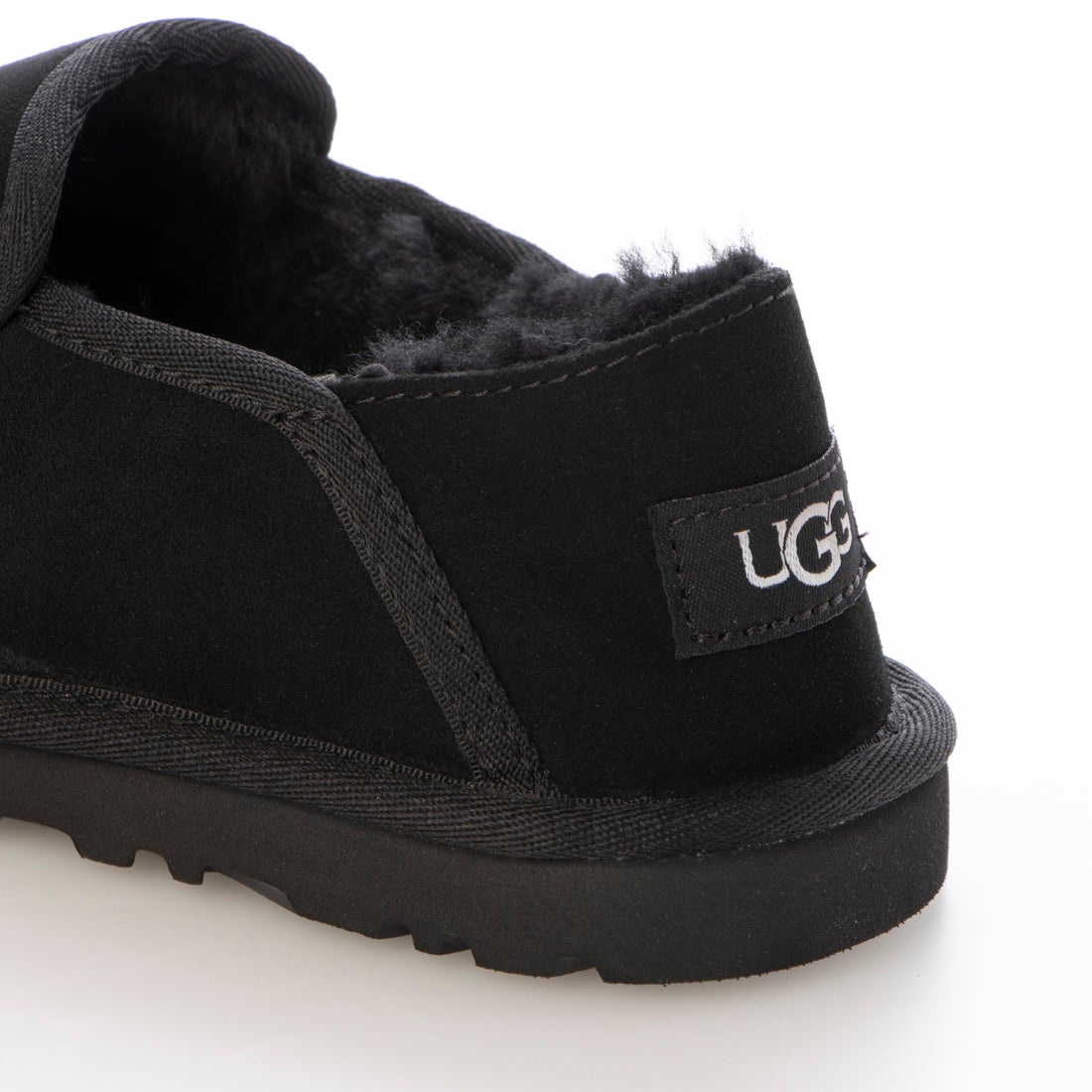 アグ UGG KENTON ケントン スリッポン ムートンシューズ （BLACK） -靴