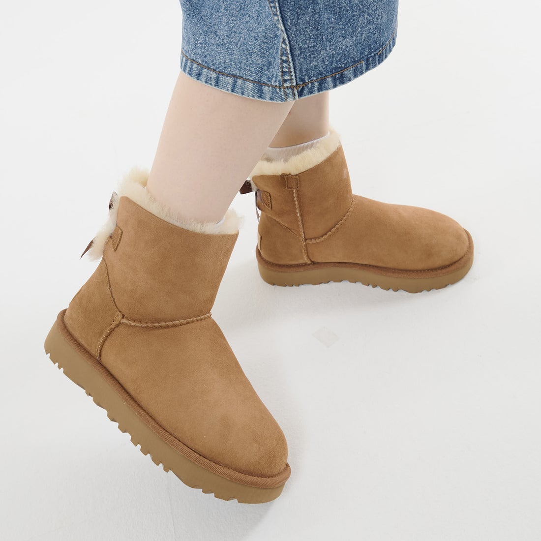 UGG アグ ムートン ブーツ ミニ ベイリー ボウ 2 MINI BAILEY BOW