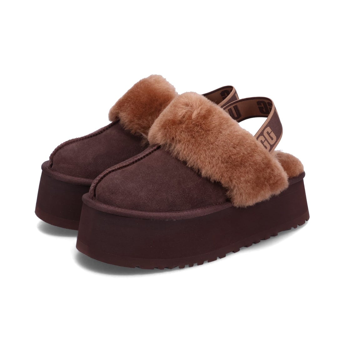 UGG アグ サンダル ファー ファンケット レディース 厚底 FUNKETTE