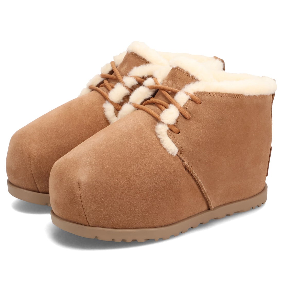 UGG アグ ブーツ ムートンブーツ ルームシューズ パンプド レース