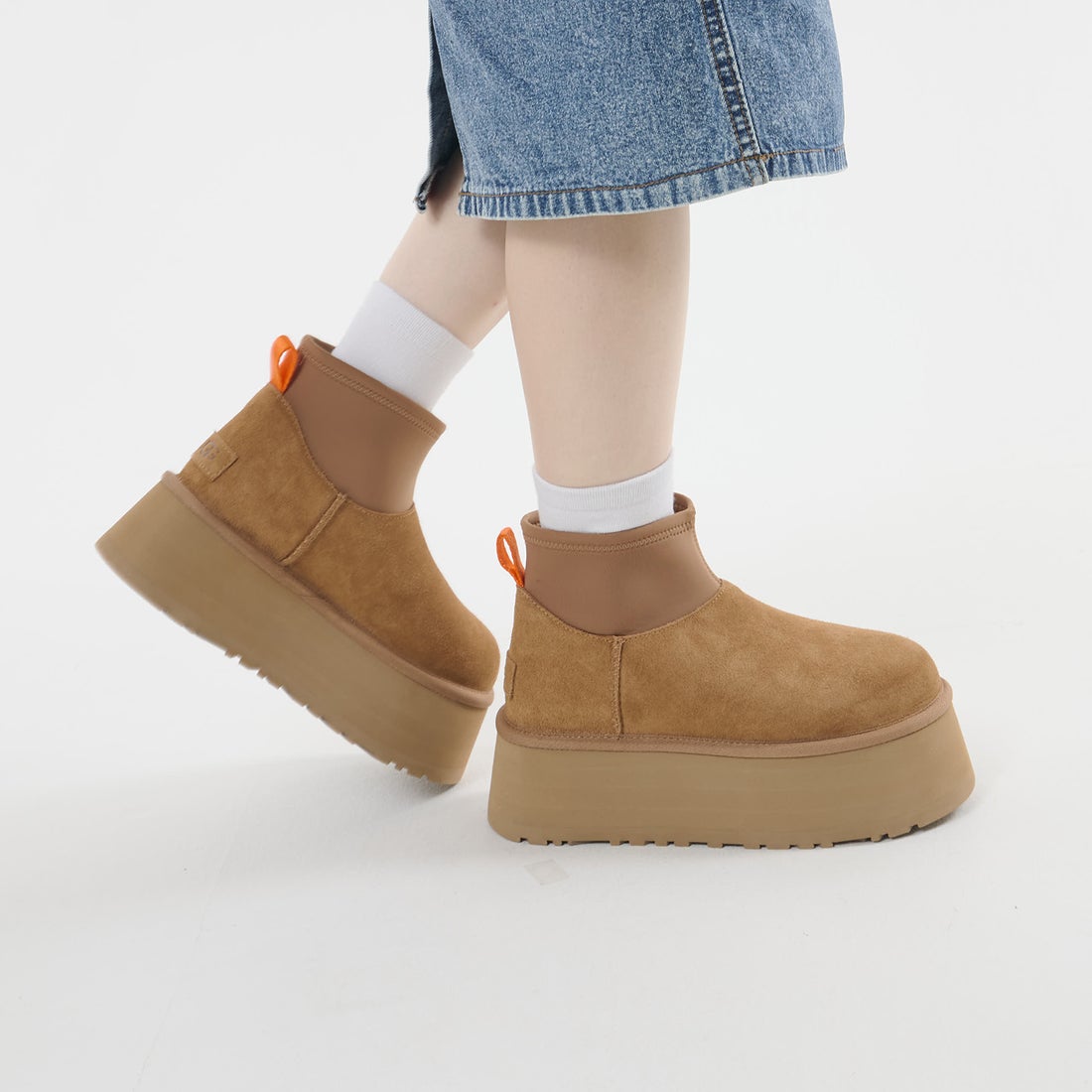 UGG アグ クラシックミニ ディッパー ブーツ レディース 厚底 CLASSIC