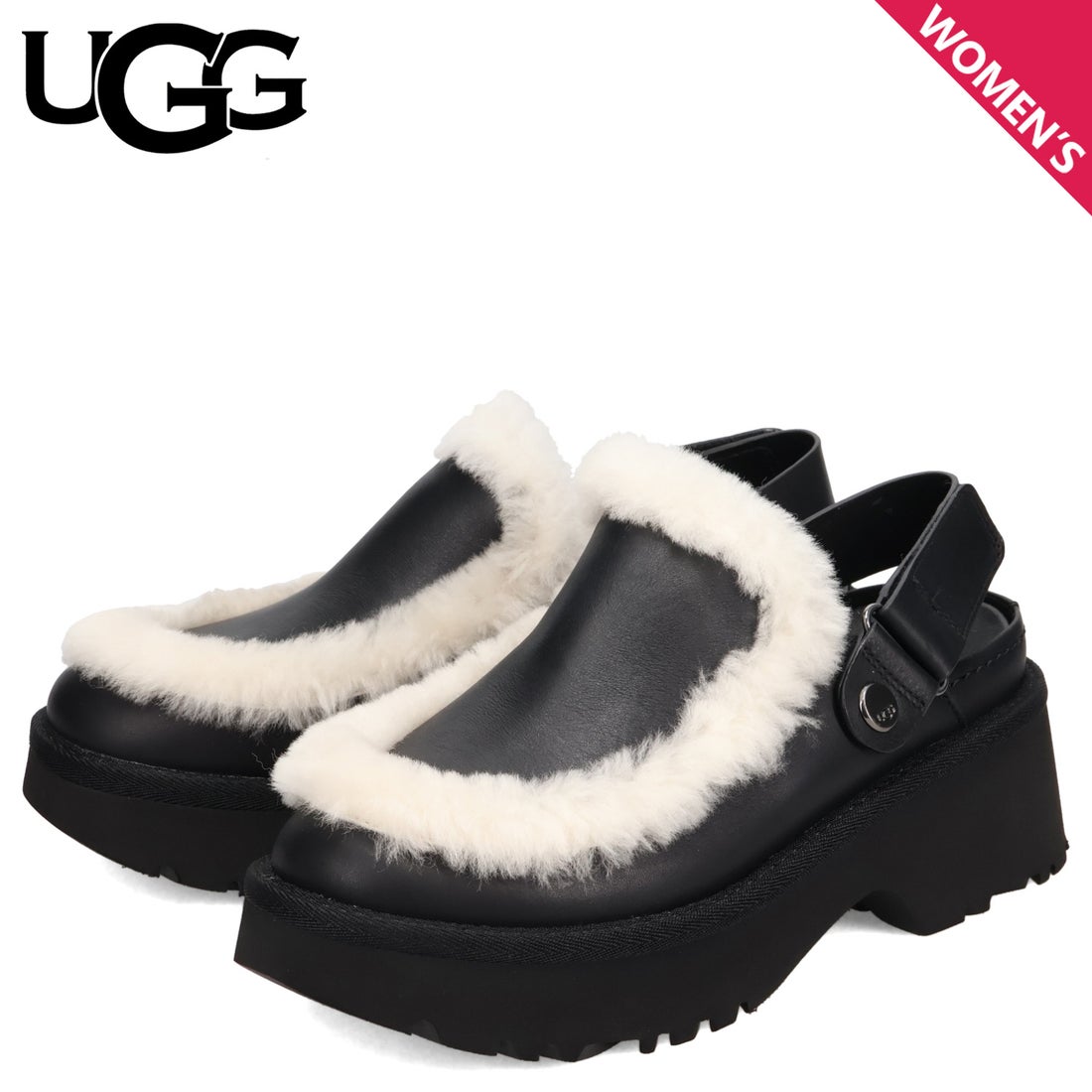 アグ UGG エスミー レザー クロッグ サンダル クロッグサンダル サボ
