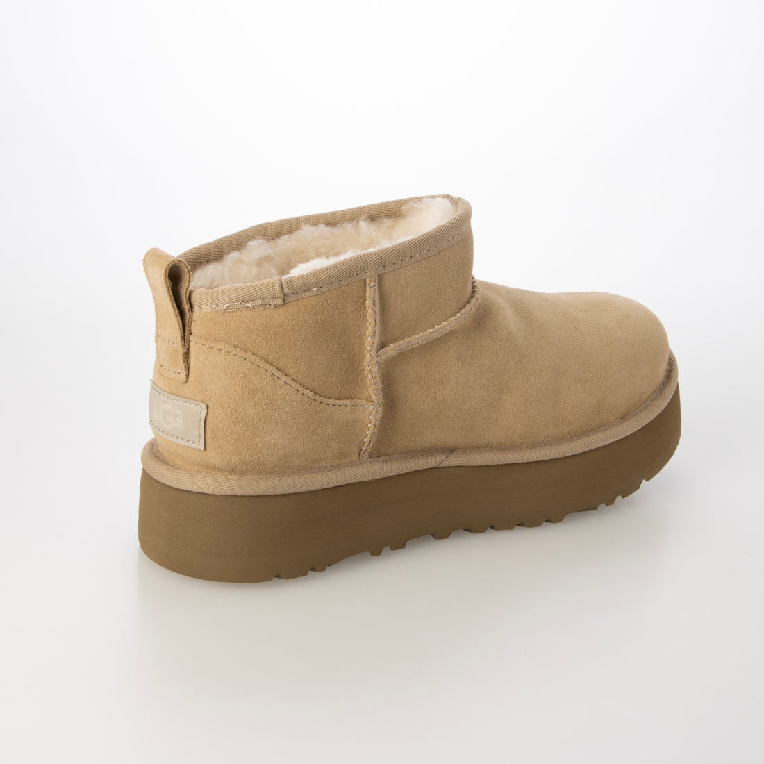 アグ UGG クラシック ウルトラミニ プラットフォーム ブーツ （サンド