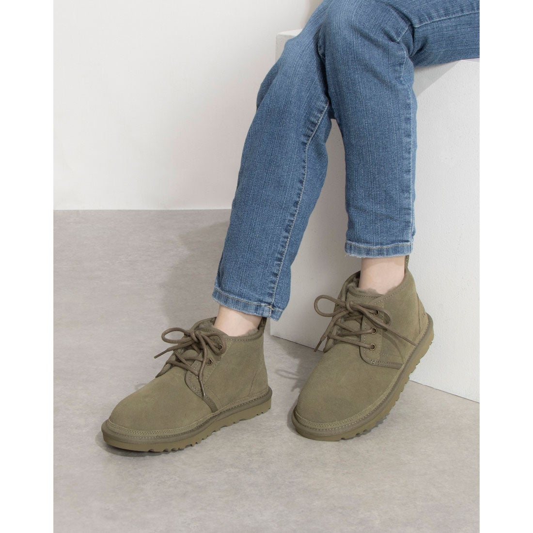 アグ UGG ニューメル ショートブーツ （チェスナット） -靴