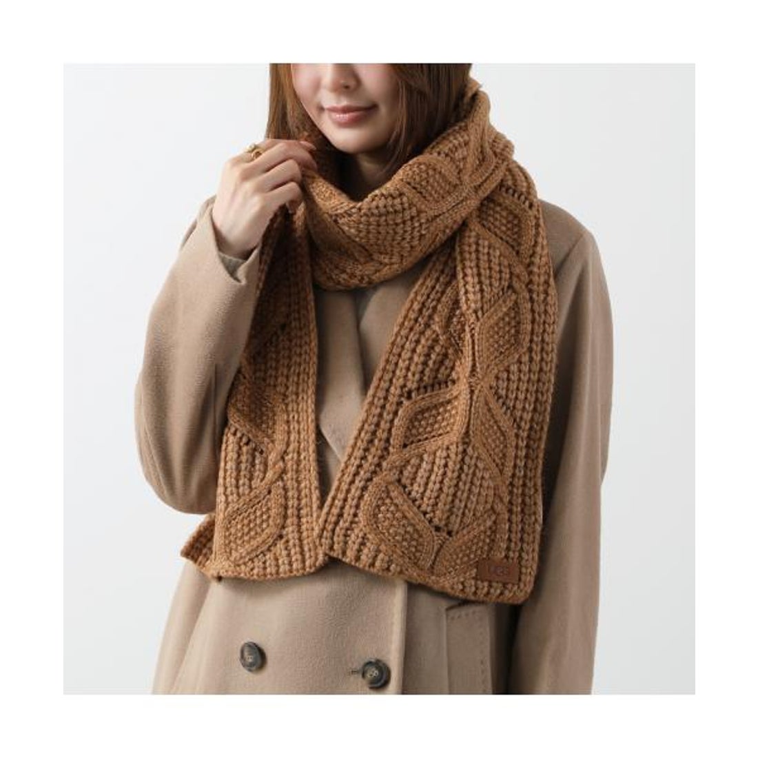 アグ UGG UGG マフラー W CABLE SCARF ケーブル スカーフ 101013