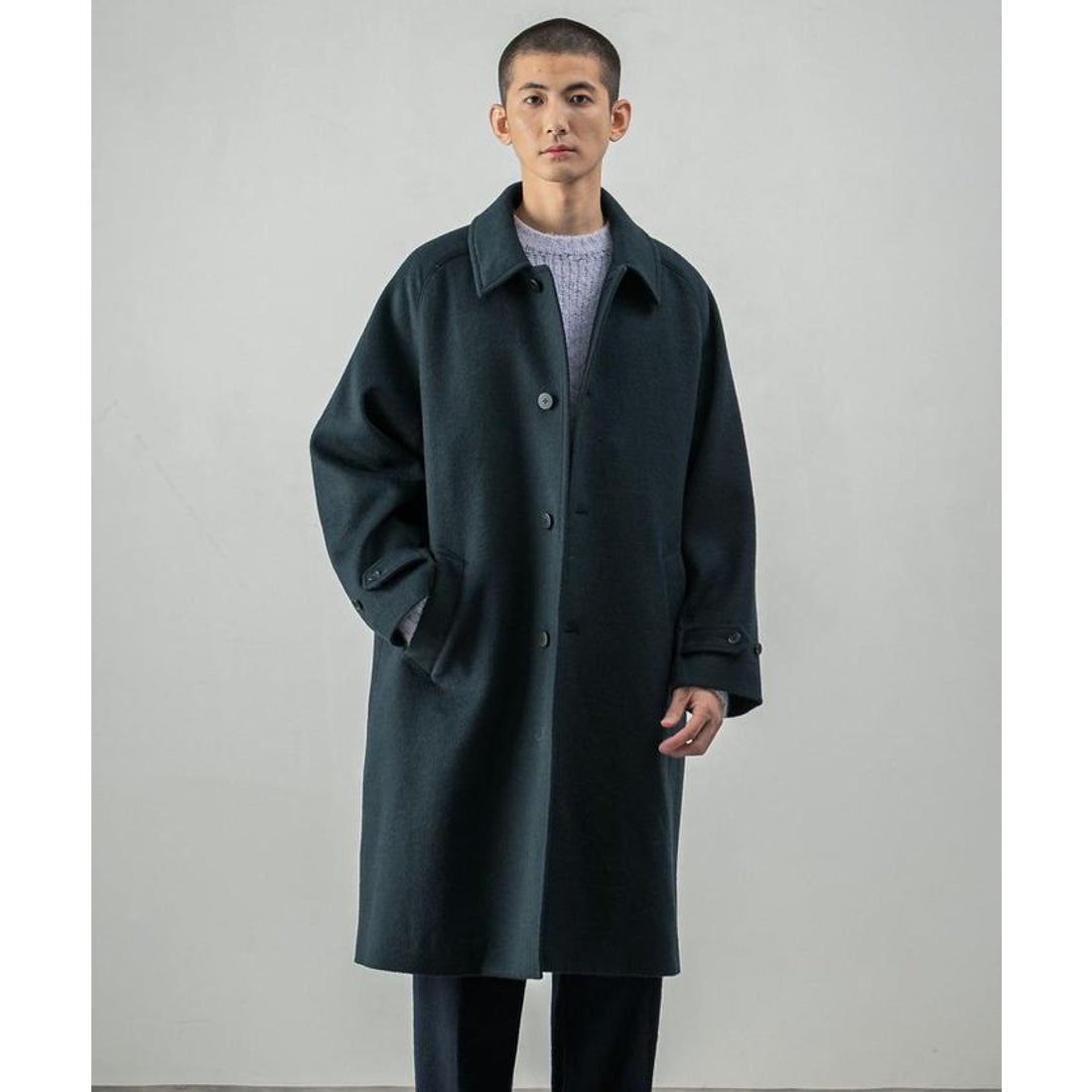アーバンリサーチ URBAN RESEARCH 【予約】バルカラーコート （NAVY