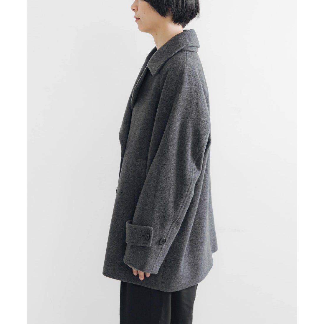 アーバンリサーチ URBAN RESEARCH スーパー100メルトンPコート