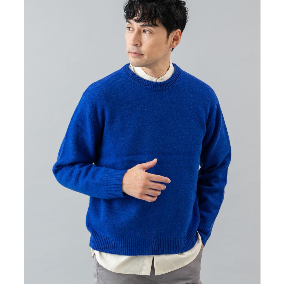 アーバンリサーチ ロッソ URBAN RESEARCH ROSSO シェットランドウール