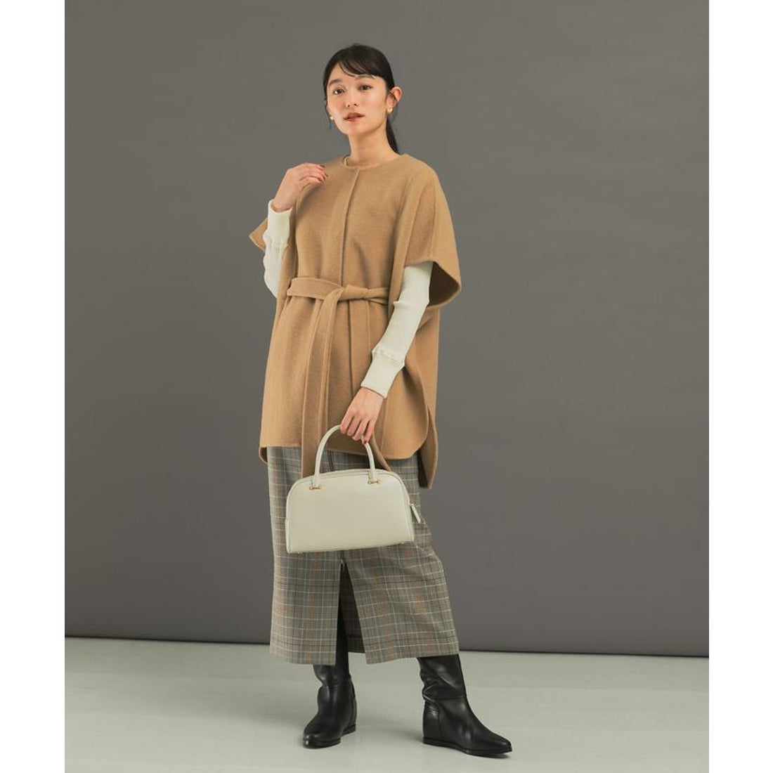 アーバンリサーチ ロッソ URBAN RESEARCH ROSSO ウールカシミヤリバー