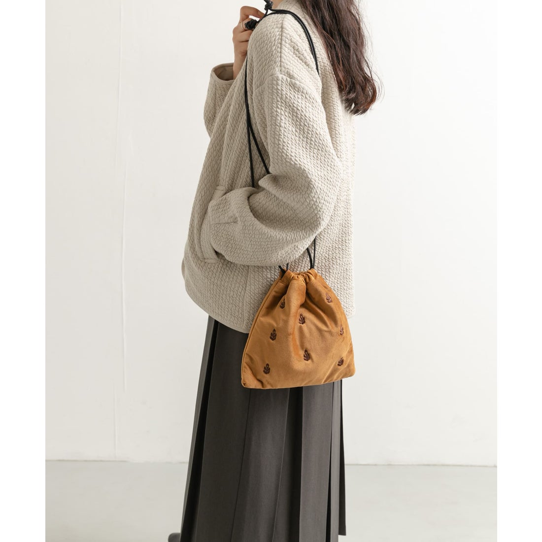 ペニンシュラ シェフ ぬいぐるみと巾着バッグ GOOD FRIENDSHIP】巾着