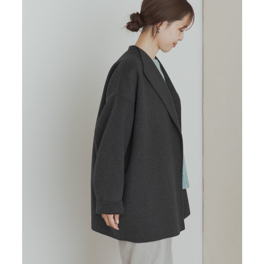 アーバンリサーチ ドアーズ URBAN RESEARCH DOORS ウールリバーミドル