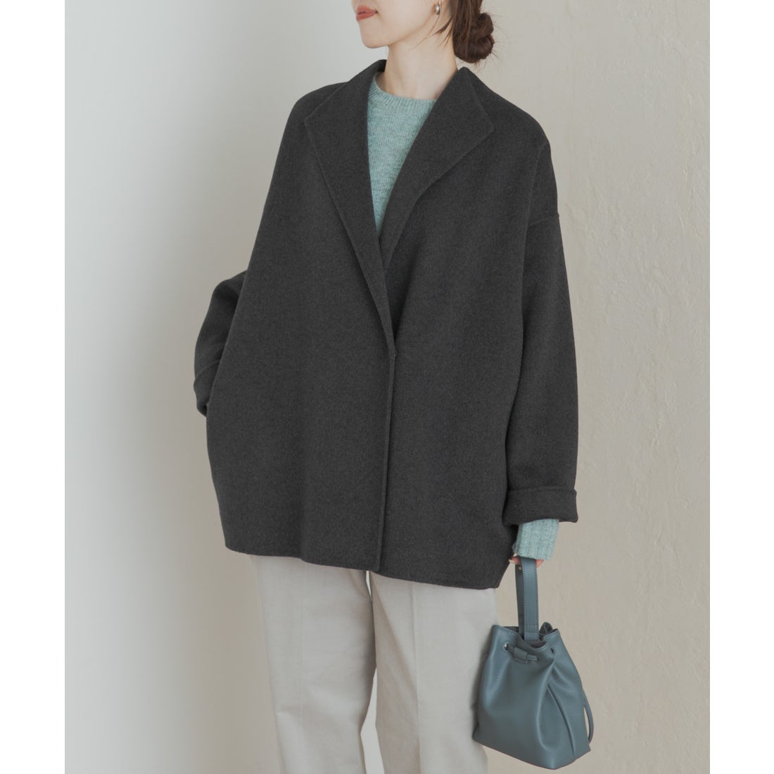 アーバンリサーチ ドアーズ URBAN RESEARCH DOORS ウールリバーミドル