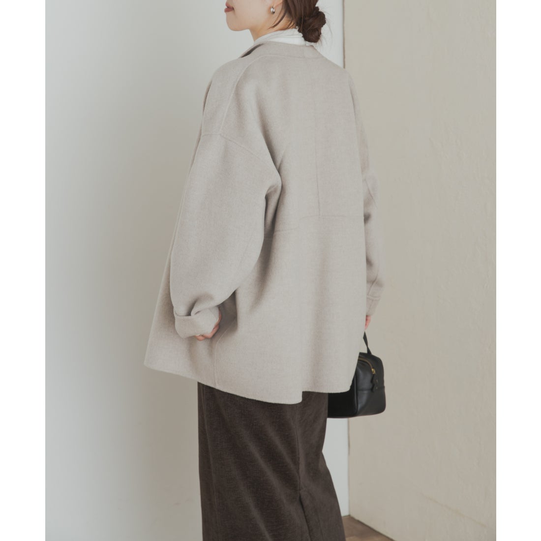 アーバンリサーチ ドアーズ URBAN RESEARCH DOORS ウールリバーミドル