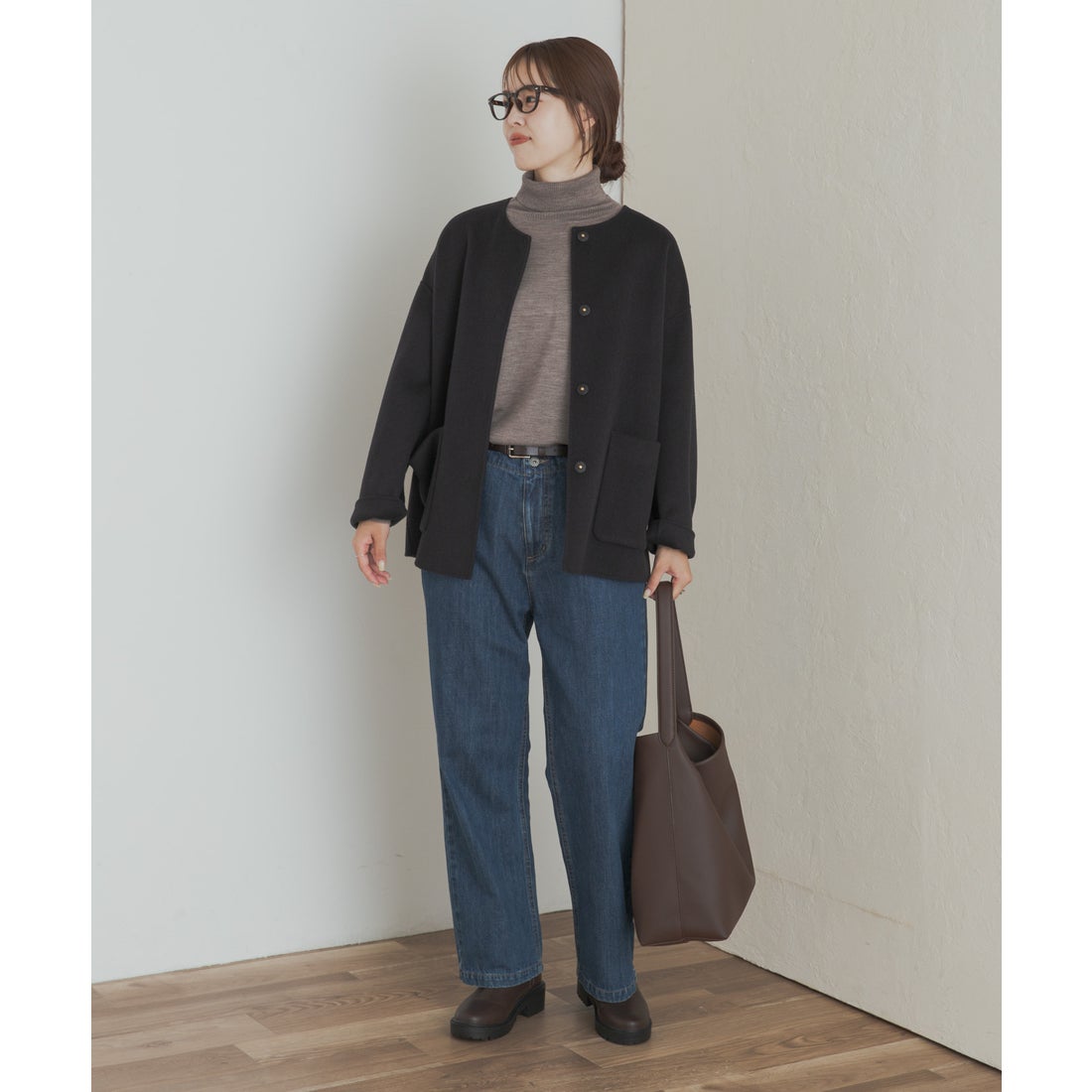 アーバンリサーチ ドアーズ URBAN RESEARCH DOORS ウールリバーノー