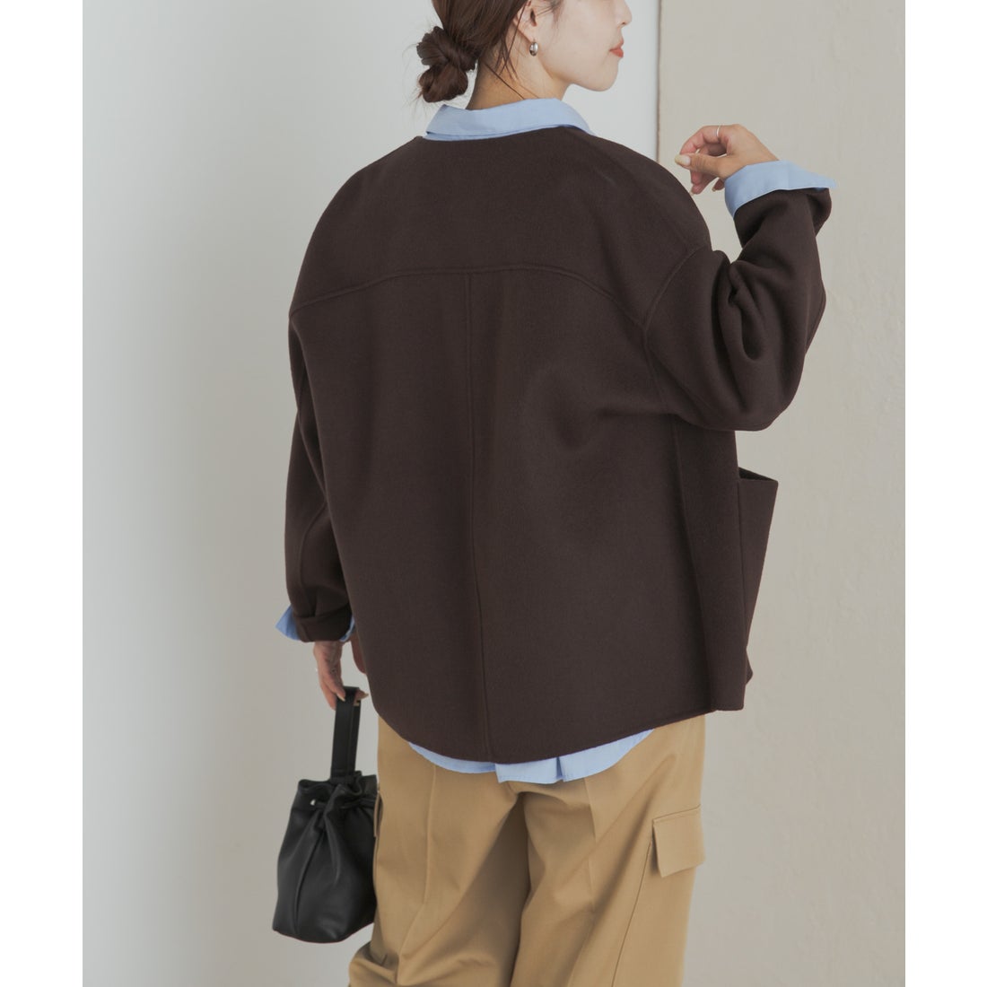 アーバンリサーチ ドアーズ URBAN RESEARCH DOORS ウールリバーノー