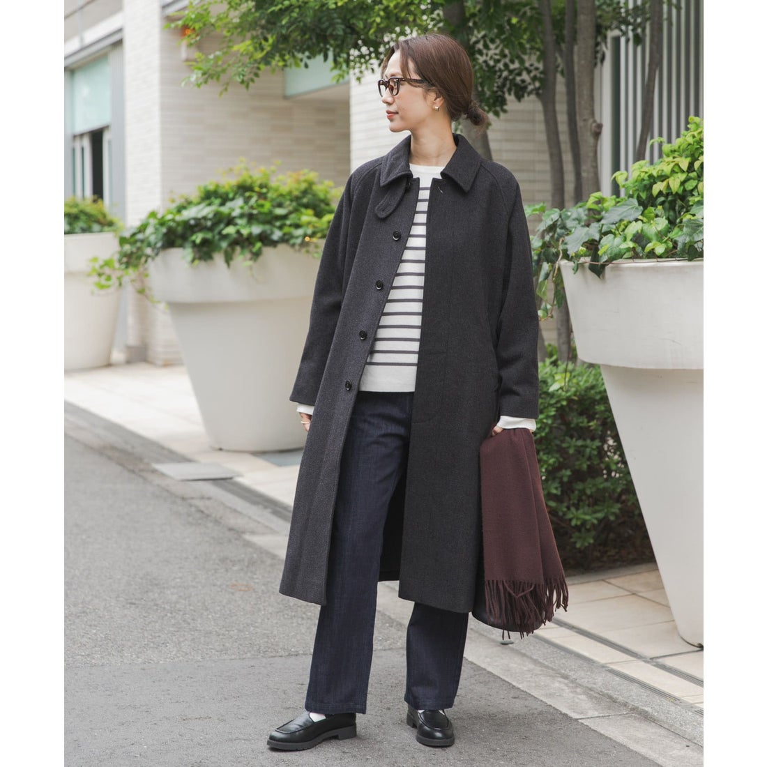 アーバンリサーチ ドアーズ URBAN RESEARCH DOORS ウール100バルマ