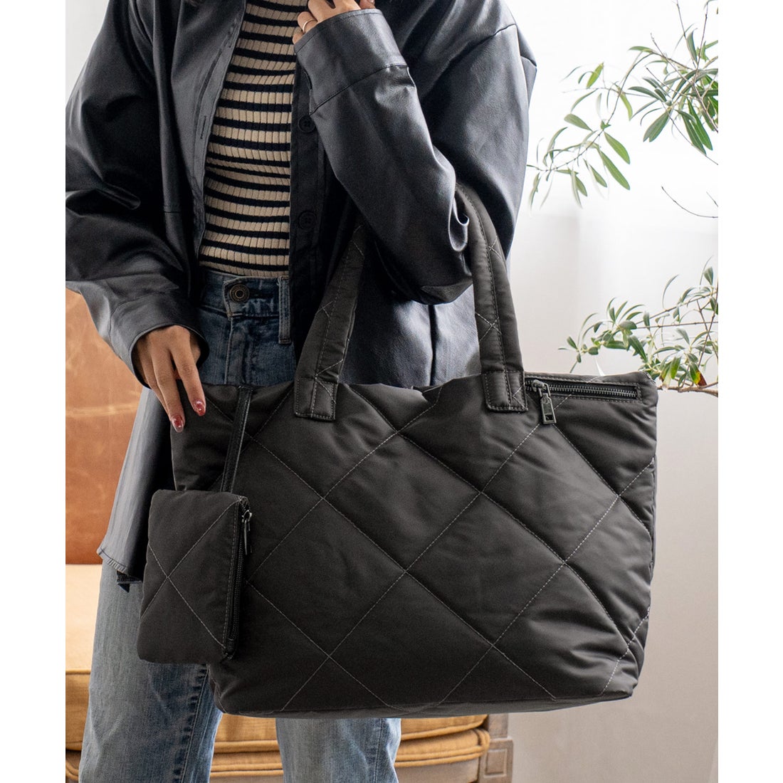 ヴィータフェリーチェ VitaFelice キルティングバッグ 通勤通学バッグ