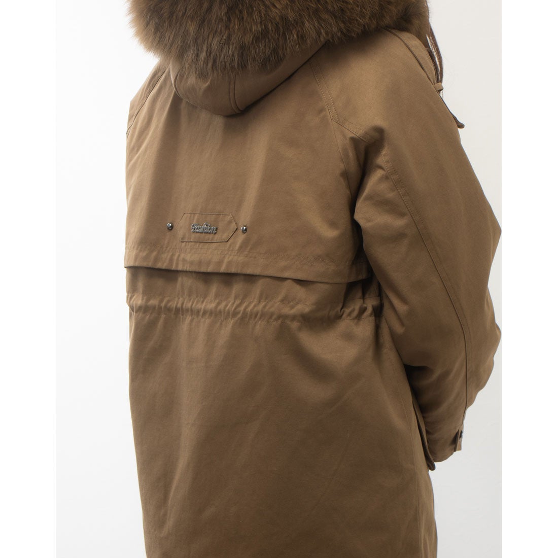 ベスジョーヤ VESGIOIA レッキスライナー付きモッズコートFOX衿