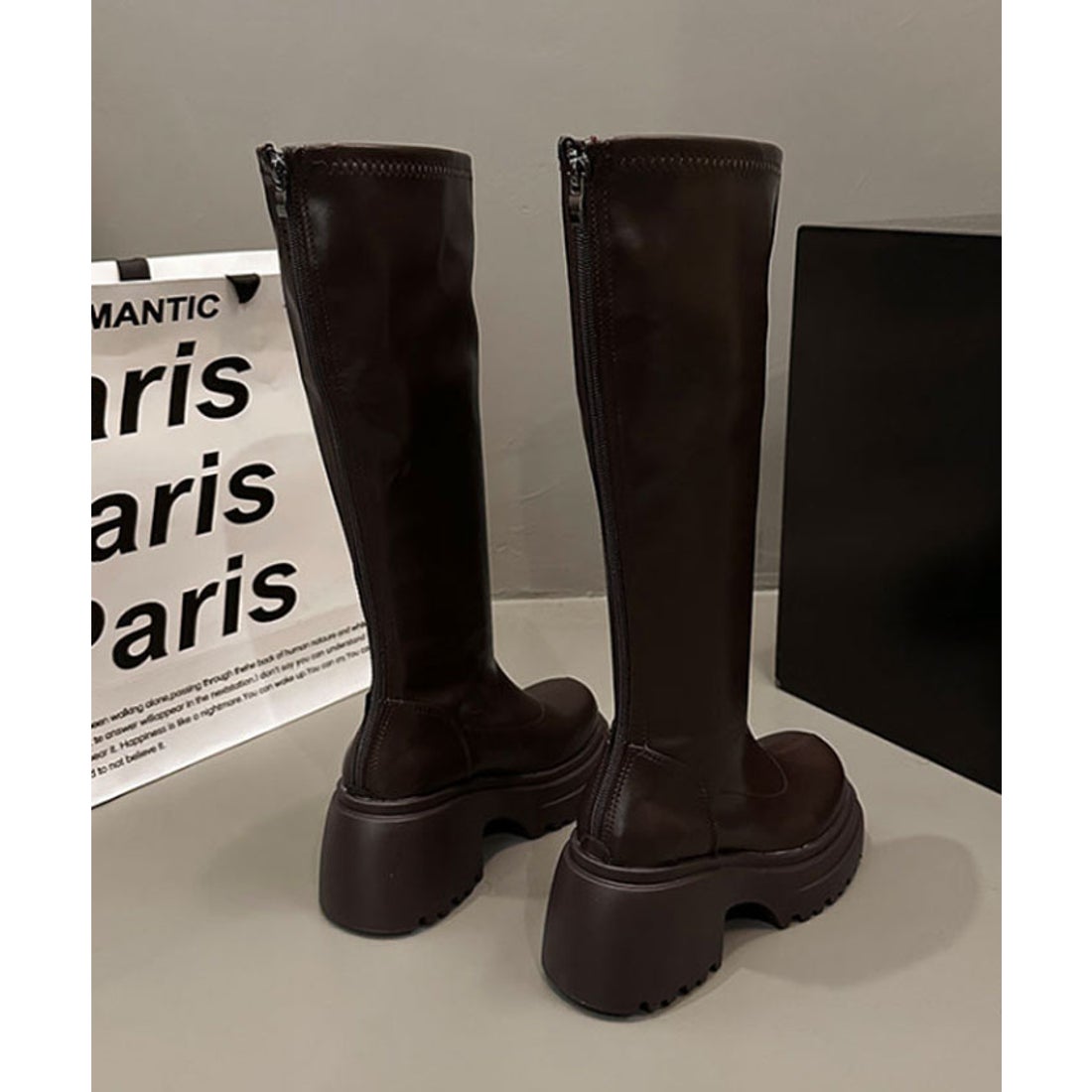 ビビッドレディ VIVIDLADY ブーツ ロング ロングブーツ レディース