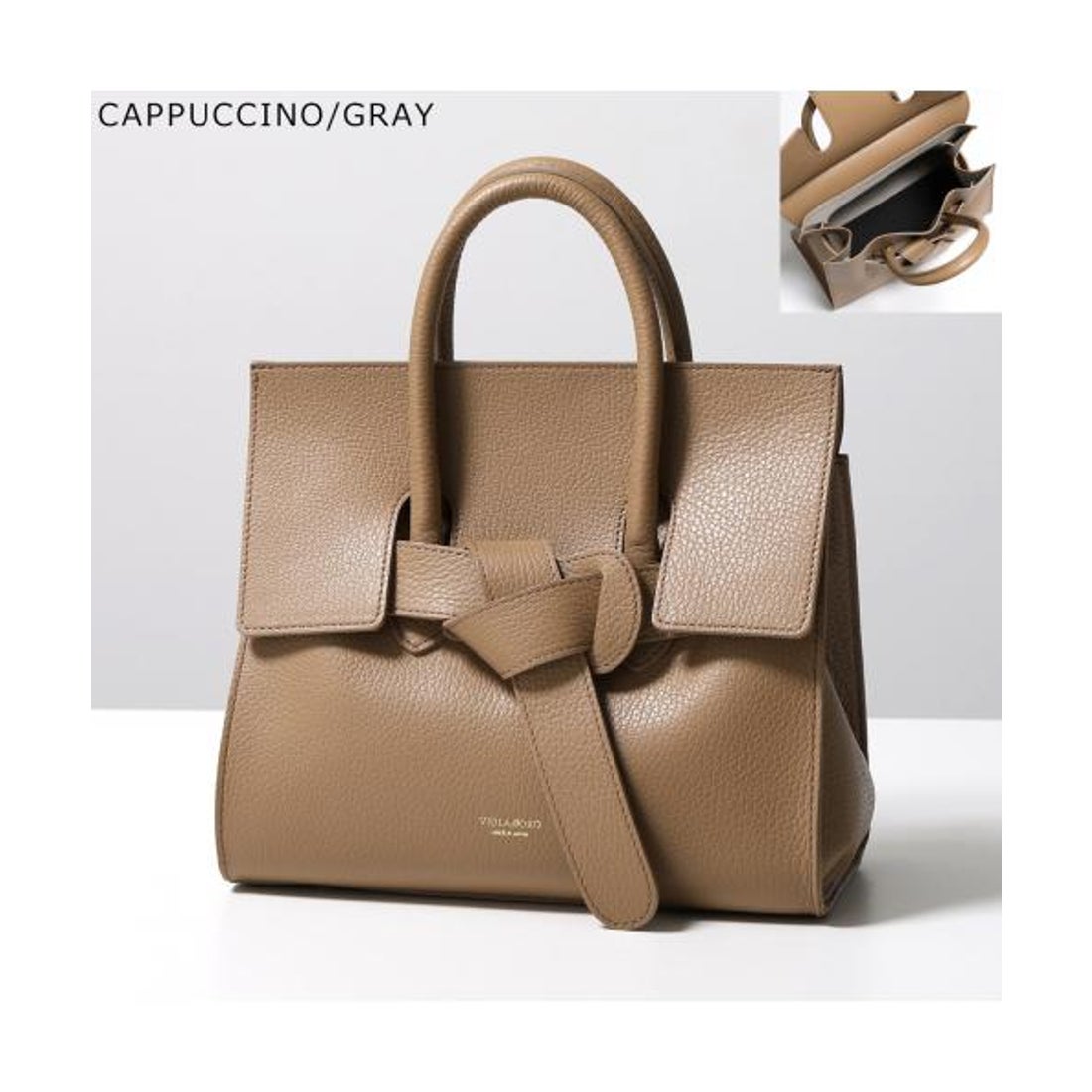 ヴィオラドーロ VIOLAd'ORO VIOLAd'ORO ハンドバッグ TRERO トレロ V