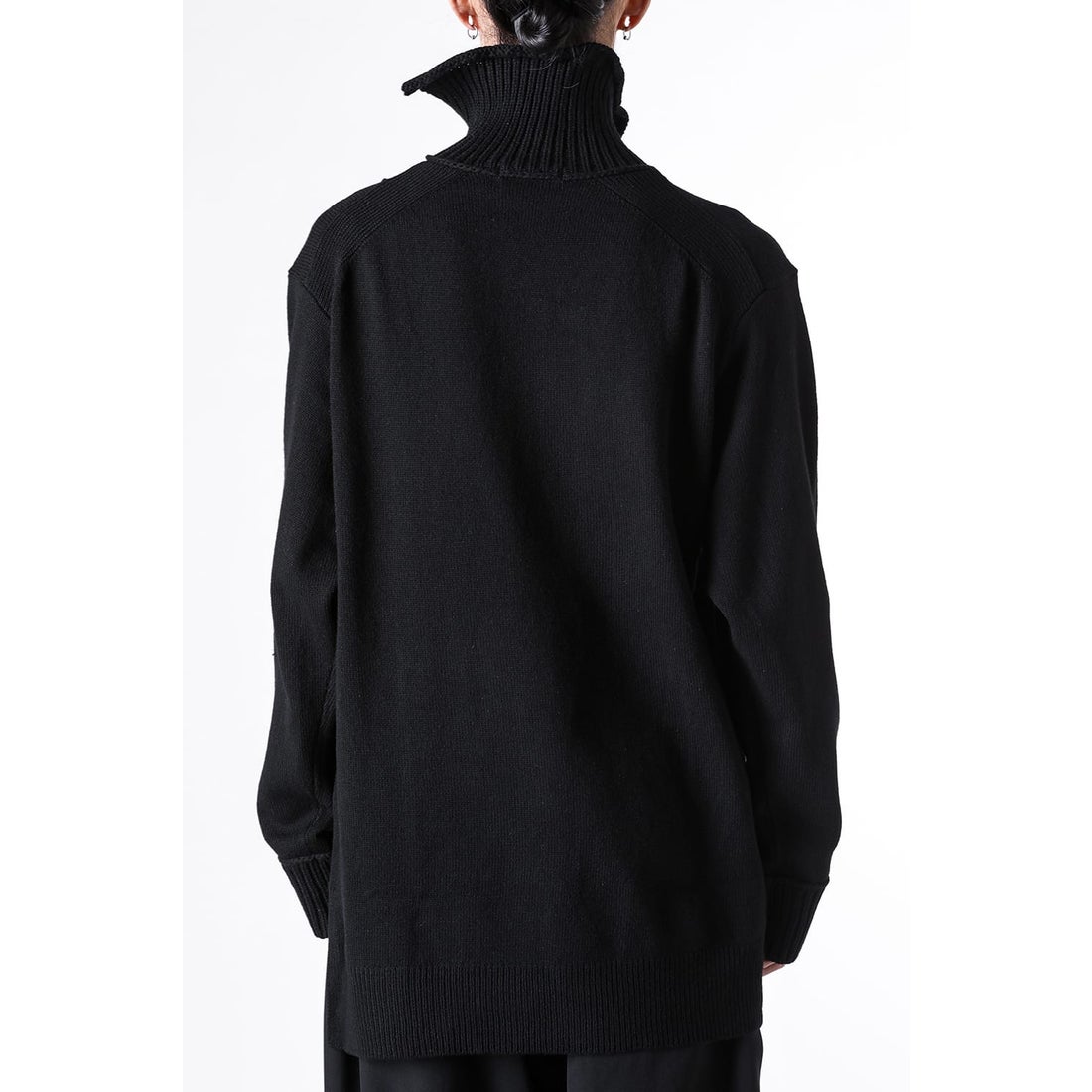Yohji Yamamoto POUR HOMME Deformed Neckline Turtle Knit 通販 大阪
