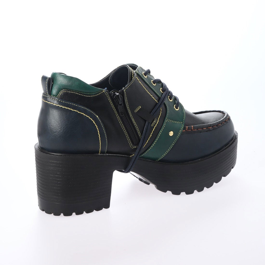 厚底シューズ （グリーンコンビ） -YOSUKE U・S・A 公式