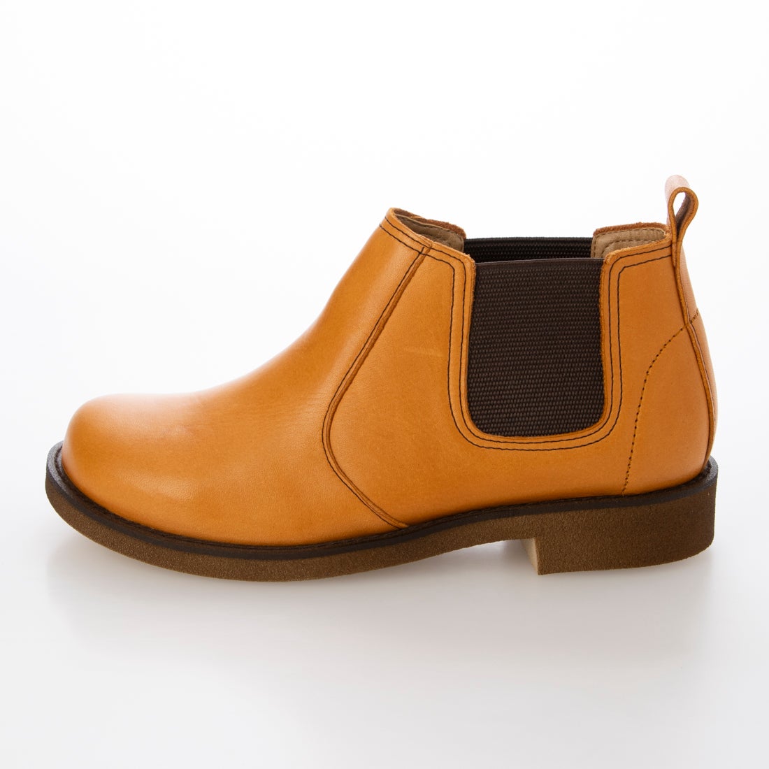 本革サイドゴアブーツ （キャメル） -YOSUKE U・S・A 公式