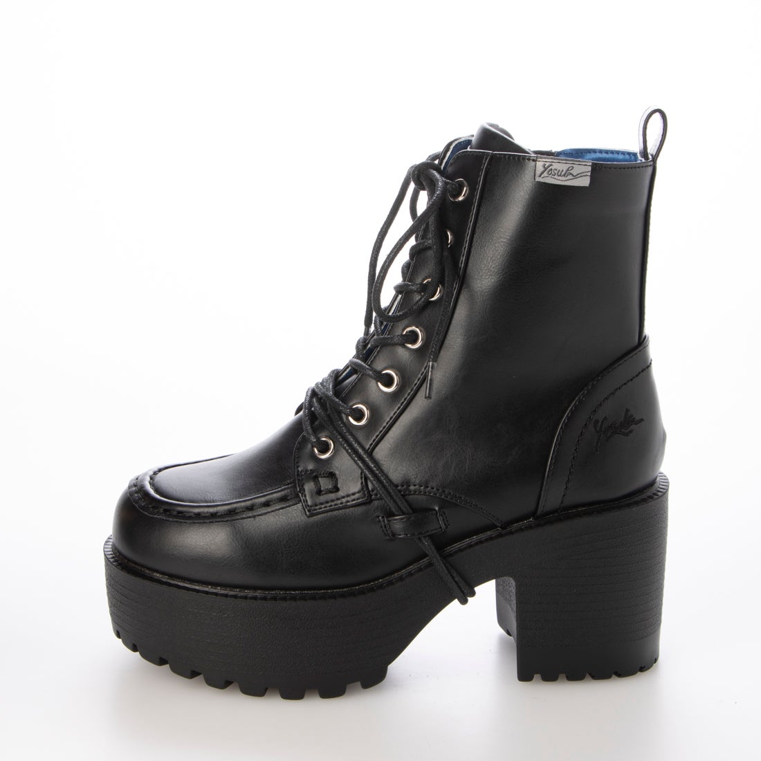 厚底レースアップブーツ （ブラック） -YOSUKE U・S・A 公式