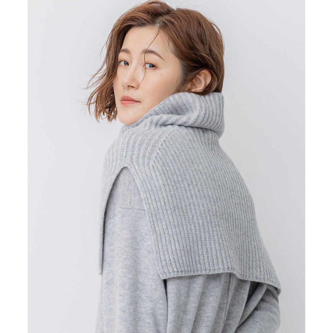 23区 【一部先行予約】ウールカシミヤ ネックウォーマー （ライト