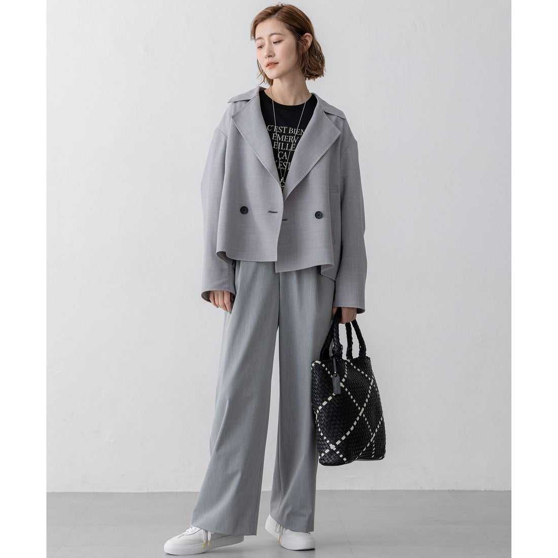 23区 【先行予約】TWライトリバー ショートトレンチコート （ライト