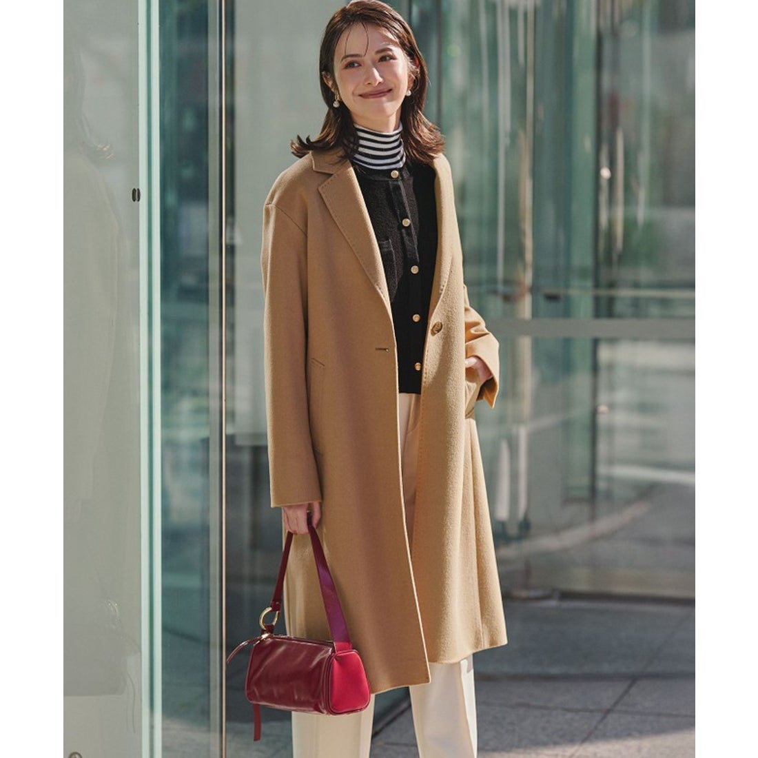 ニジュウサンク 23区 【一部先行予約】ウールカシミヤビーバー