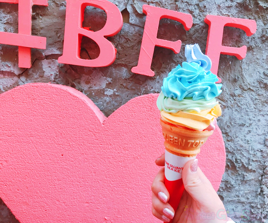 5色のクリームにテンション上がる♪ 原宿・竹下通りにネクストブレイク