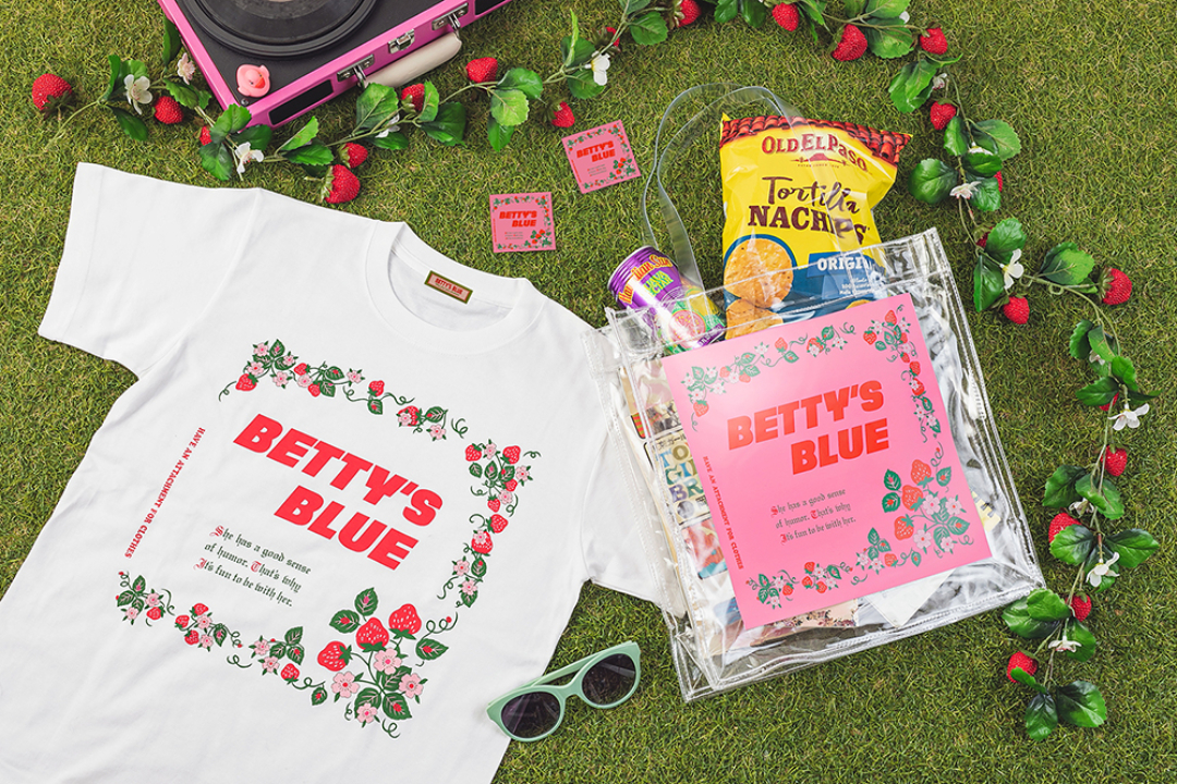 1985年に誕生したブランド「BETTY'S BLUE(ベティーズブルー)」が限定