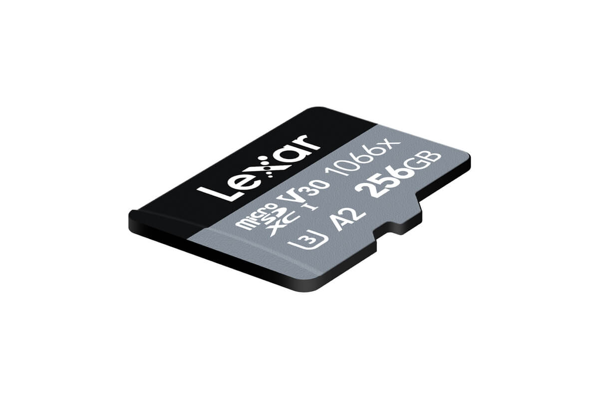 Lexar 1066x 256GB V30 A2 microSDXC購入 - DJI Store