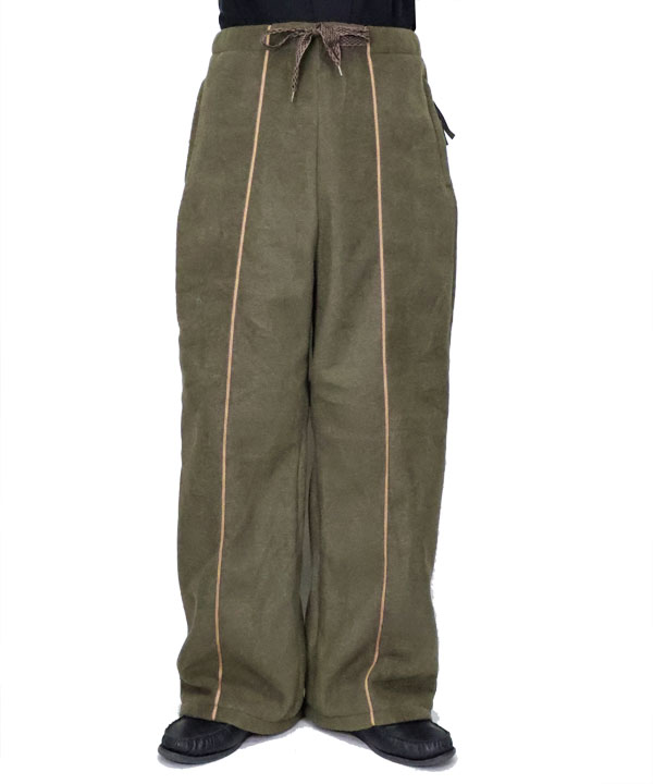 KAPITAL キャピタル リバースフリース PUBイージー ストレートパンツ