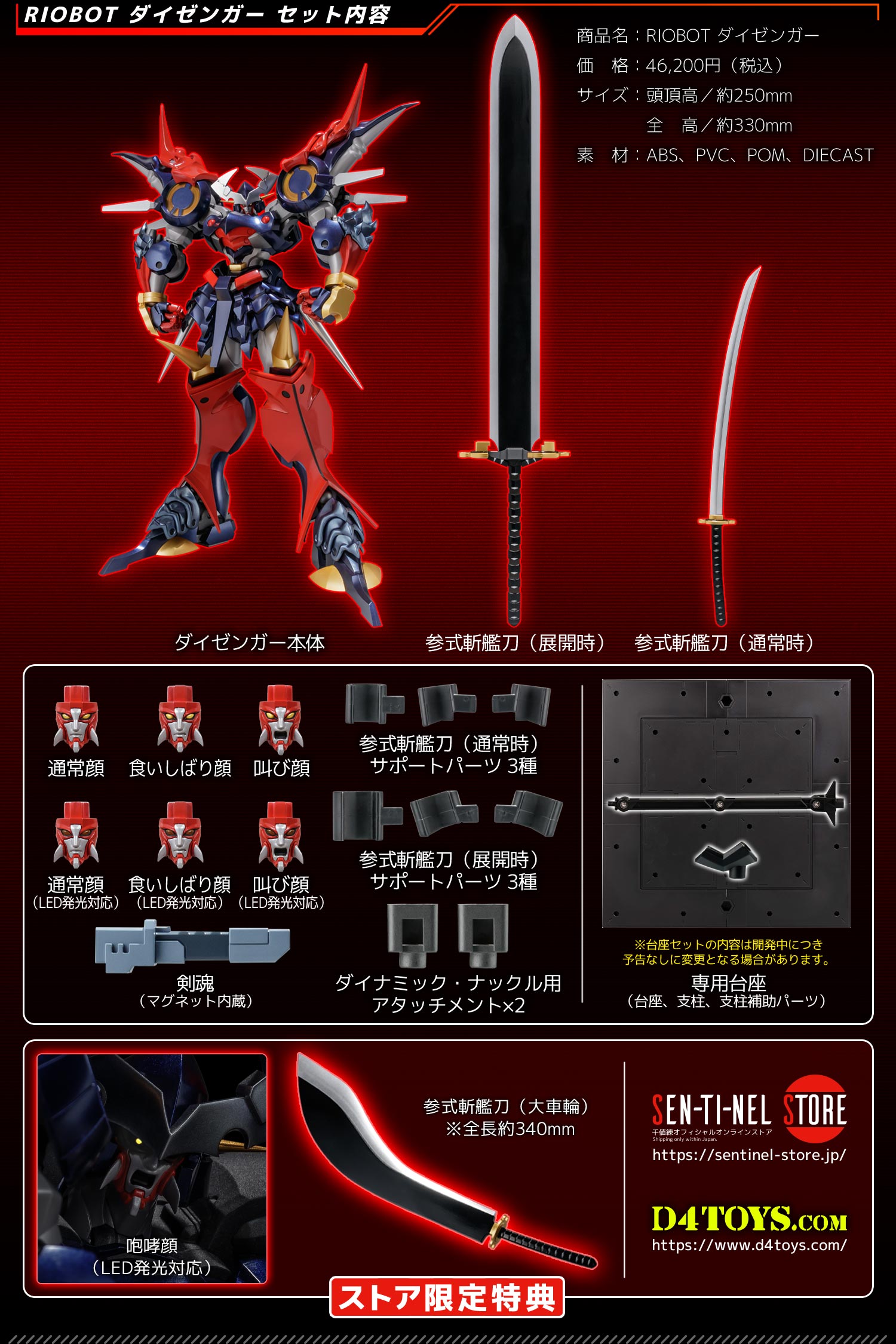 特設ページ】RIOBOT ダイゼンガー – 株式会社千値練 ー Sentinel co.,ltd