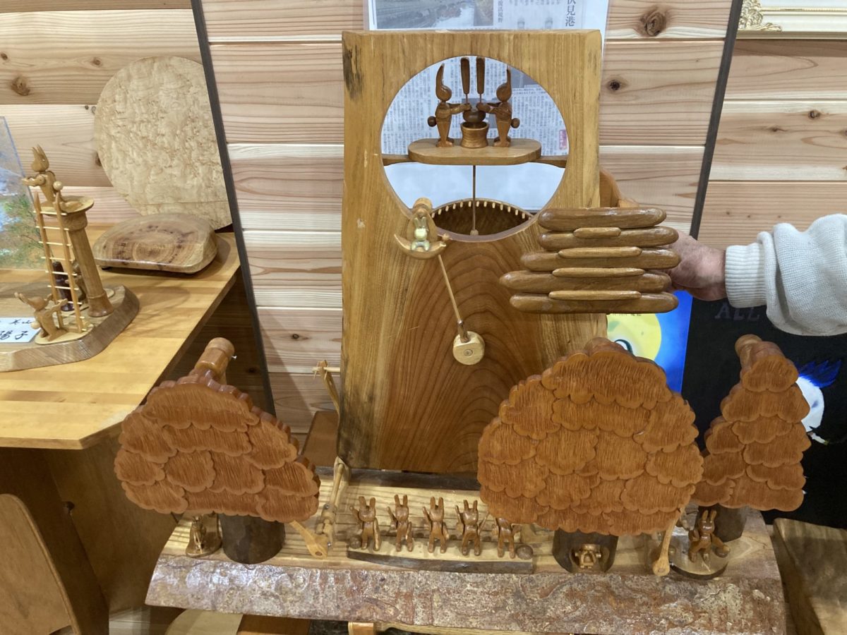 富田林市］88歳で木工ギャラリー・カラクリ仕掛けの作品｜寺池台 松澤