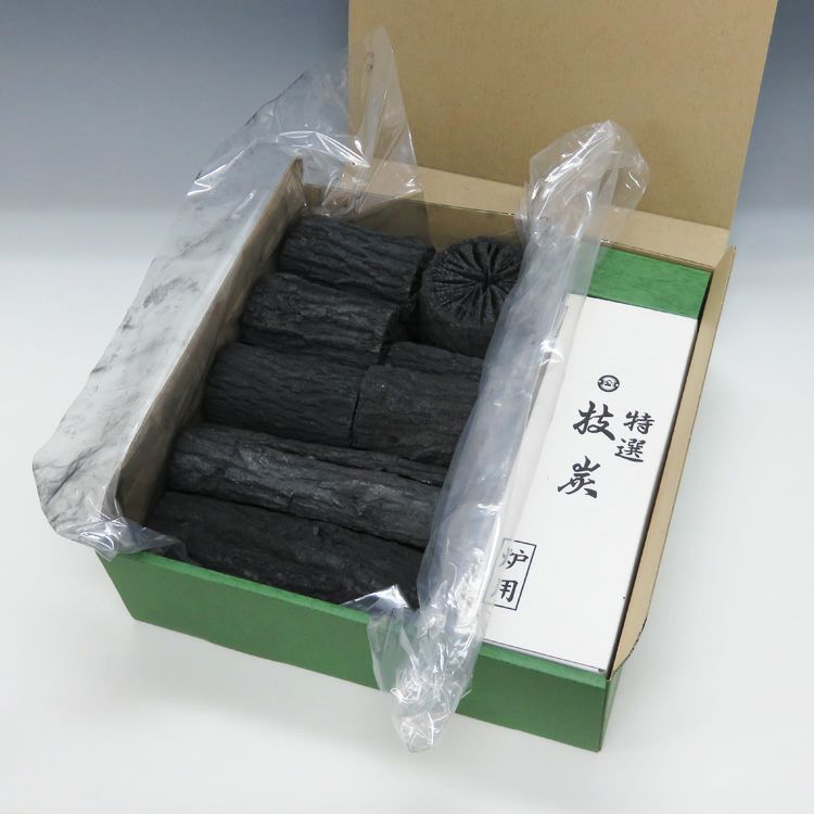 茶道具 炭（すみ） 茶炭 炉用くぬぎ炭 一組手前炭 代金引換不可 ○写真