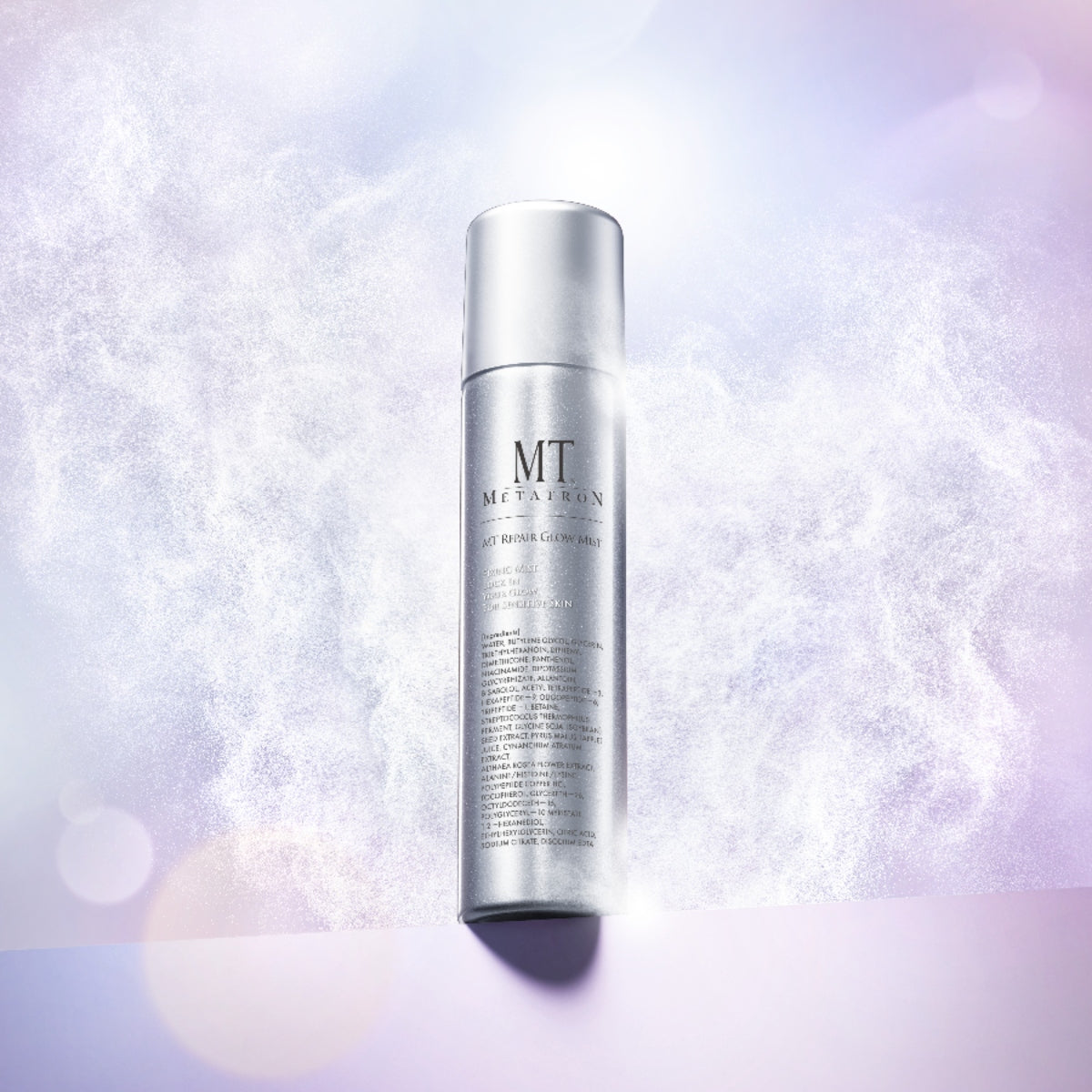 極限・超微細なミストで水をたたえたようなツヤ肌へ。 敏感肌の新