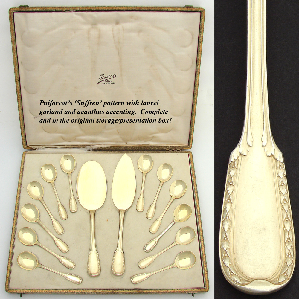 フランスのピュイフォルカ（PUIFORCAT）シルバーカトラリーが放つ卓上