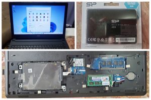 Dellのノートパソコン Vostro15 3558 の HDD が逝ったので SSD に換装