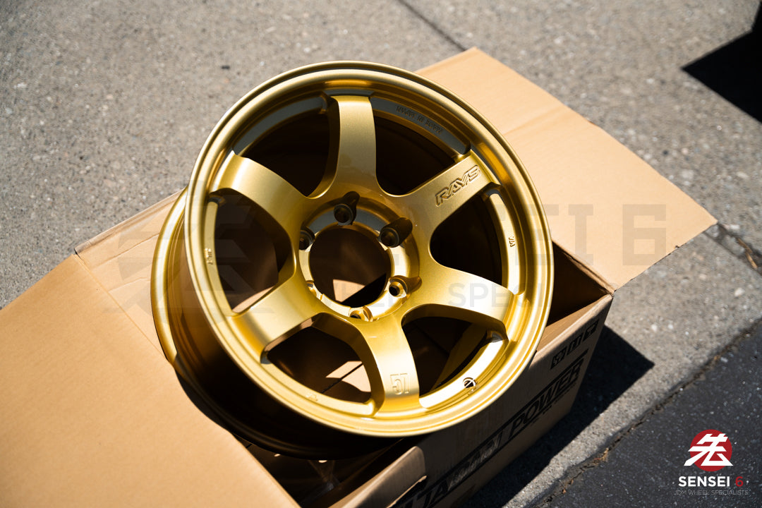 Gram Lights 57DR-X / 17x8.5 -10 / 6x139.7 / E8 Gold (EGP) – Sensei 6