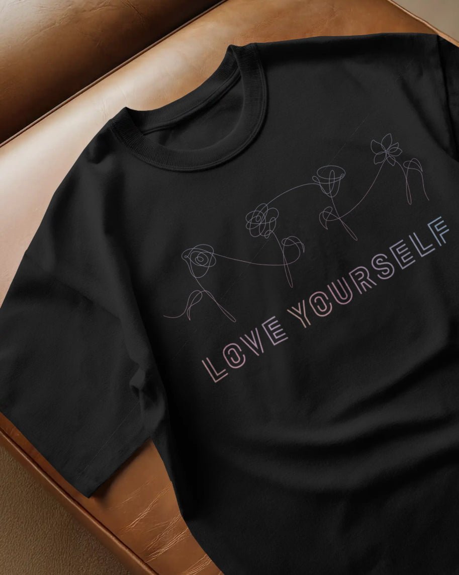 BTS - Love Yourself Oversized T-Shirt – SeoulMate